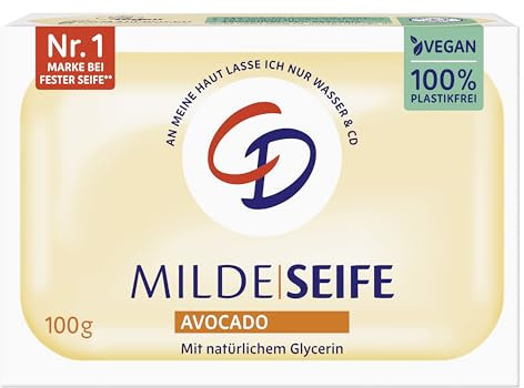 CD MILDE SEIFE AVOCADO 100G vegan & ohne Mikroplastik