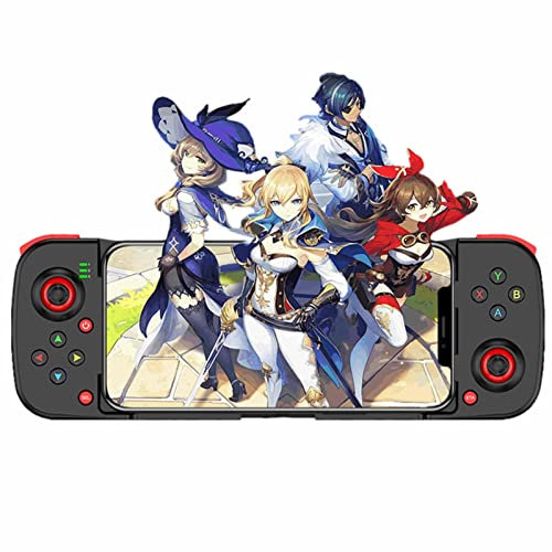 Rianpesn Controller di Gioco iOS | Controllore telefonico di Tipo- C, Impugnatura per Controller di Gioco Plug And Play, Controller per Gamepad con Joystick, Nero