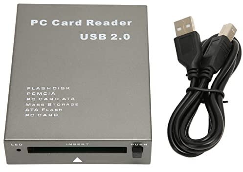 USB 2.0 Speicherkartenleser, Pcmcia Kartenleser, Unterstützt 20 MB 20 G Speicherkarten mit Hoher Kapazität, PC Karten Hot Swap, Plug and Play, Geeignet für Verschiedene Szenarien