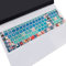 WSLUCKO Silicone Keyboard Cover for 15.6 HP Laptop 15-fc 15-fd 15t-fd 15z-fc/HP Pavilion 15-eg 15t-eg 15-eh 15-er, 17z-ca 17-cn 17-cp 17z-cp Model Series,Red Rose