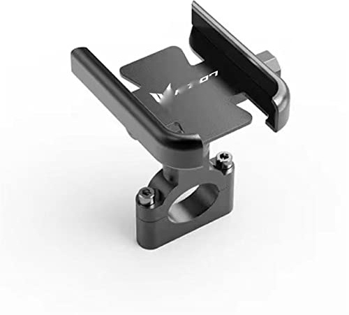 Supporto per navigatore Porta Cellulare per Moto for Y-AM-Aha for MT-07 for MT 07 2014-2021 2022 Accessori Moto Manubrio Supporto del Telefono Mobile (Color : Handlebar Black)