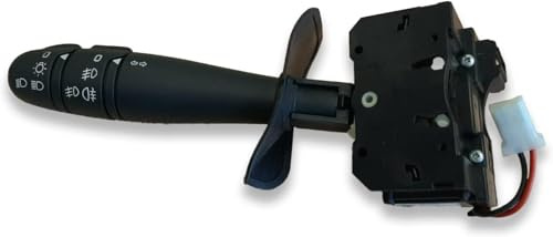 Autocraft Commodo Scheinwerferschalter, Beleuchtung, Blinker, Nebelscheinwerfer Schalter für Kangoo Clio 2 Megane Master 2 Trafic 2 Megane Scenic OEM 7701040730