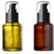 YUEHUA Glas Sprühflasche & Lotion Flasche, 60ml / 2oz Leere nachfüllbare gepresste Pumpflasche Kosmetikbehälter für Parfüms Essence (Pumpflaschen)
