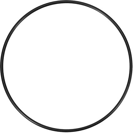 QUARKZMAN 1 Nitrilkautschuk Runde Unterlegscheibe Ersatzgummi 180mm x 170mm x 5mm für Wasserhahn Klempner Reparatur Dichtung Verbindung, Schwarz