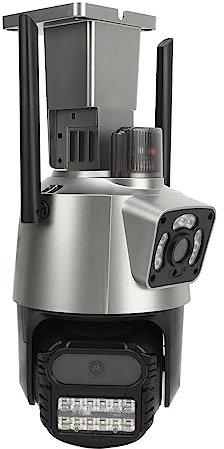 Heimüberwachungskamera für Drinnen und Draußen, HD-WLAN-Kamera mit 360-Grad-PTZ-Bewegungserkennung, 2-Wege-Gesprächsnachtsicht, wasserdichte Überwachungskamera für