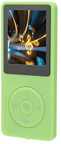 MP3 Player with FM Radio and Voice Recorder,8GB MP4 Player Support Up to 64GB,30 Hours Playback Multi Function Sports MP3 Music Player for Sport, Running (Green)