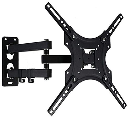 TV Mount,Sturdy Stainless Steel Tesion Wall Stands for Most 24-40 Inches TVs,Frame TV Wall up to 20KG Tilting Height Adjustable, Max 200x200mm