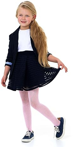 LORES Fille Résille Enfants Collants À La Mode Couleurs Unies Décontracté Confortable Ballet Cosplay Halloween Costume Danse Enfants Dentelle École Collants