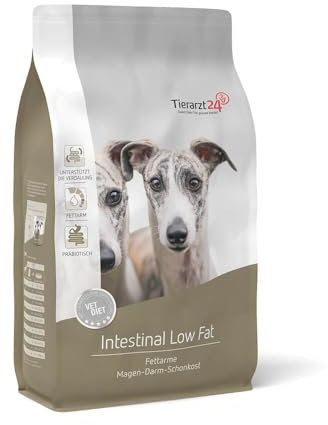 Tierarzt24 Vet Diet Intestinal Low Fat Trockenfutter für Hunde 2,5kg