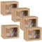 Rechteckige Form Box mit Fenster, Geschenkbox 25x20x10cm x5
