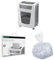 Leitz IQ Set Office Pro Aktenvernichter, Mikroschnitt, Sicherheitsstufe P5+, 8-7 Blatt Kapazität (70-80 g/m²), 30L Abfallbehälter, 80040000 + IQ Ölblätter 80070000 + IQ Poly-Auffangbeutel 80080000