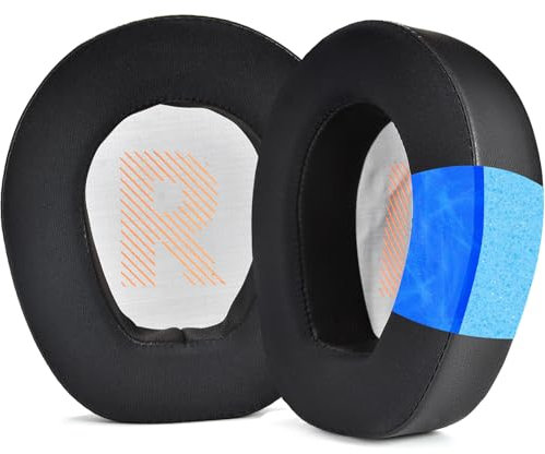 defean Almohadillas de gel de refrigeración de repuesto compatibles con auriculares JBL Quantum ONE/Q ONE / Q1 / Over-Ear ANC Performance Gaming de espuma de aislamiento de ruido de alta densidad