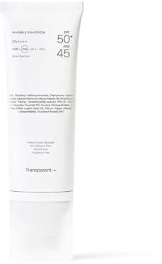 Transparent Lab Invisible Sunscreen SPF50+ - Protection solaire supérieure à la texture invisible