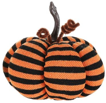 Viusneun Rundes Kissen Halloween Kürbis Dekokissen Kopfkissen Kissen 3D Kürbis-Couch-Überwurfkissen für Party Heimdekoration Kinderzimmer Dekoration (A)