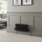 DuraTherm® 300 x 605mm Black Traditional Horizontal Designer Radiator Double Column Colosseum Cast Iron Style Central Heating Panel Radiators Rad