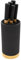 Blackmoor Orb 5 Piece Knife Set with Storage Stand/Stainless Steel Knives with Soft Grip Handles & Brushed Steel or Wood Detail/Easy Clean Essential Kitchen Accessory (Black & Wood Effect)