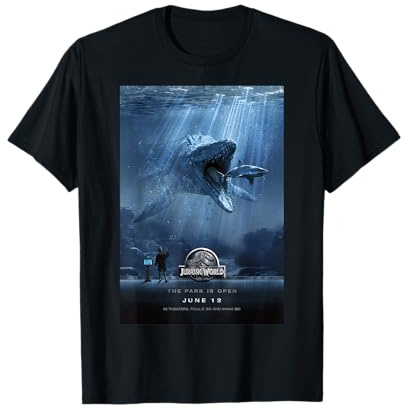 Jurassic World Mosasaurus Filmplakat T-Shirt