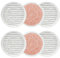 6 Pack S6002UK S7201UK S7000 S7001 Shark Steam and Scrub Mop Pads Replacement for Shark Steam Mop,Resuable Washable Steam & Scrub All-in-One Cleaning Pads(4 Scrub Pad+2 Heavy Duty Scrub Pads)