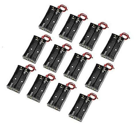 HOMOBABE 12stücke Teiliges Aa Batteriehalter Mit Kabel Für Langlebige Nutzung Leicht Zu Transportieren Für DIY-projekte