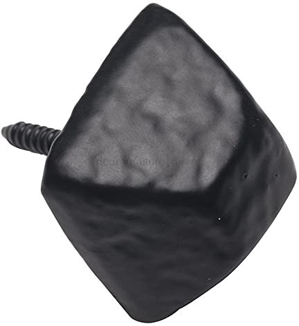 Merriway BH05527 (20 Pcs) Decorative Door Stud Black Antique 19mm - Pack of 20 Pieces