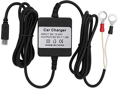 Cargador de Coche, Convertidor de Voltaje de inversor Transformador de automóvil 12V y 24V en 5V para Todos los Puertos Micro USB de Android Rastreador GPS tk905 tk915 TK905B tk906 tk918
