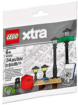 LEGO Xtra - Lampen, Laternen, Tisch, Briefkasten, Zeitungsständer - 40312