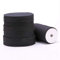 Egurs 45m/Roll Baumwollband köperband Twill-Band Schrägband Nahtband zum Aufbügeln Bekleidungszubehör Baumwollkordel Schwarz 30mm