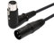 Oluote 3 Poliges XLR Stecker Buchse 90 Grad Rechtwinkliges Mikrofon Audio Verlängerungskabel