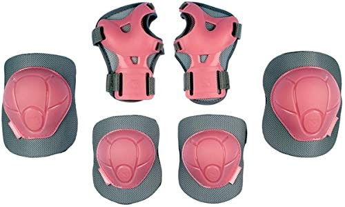 Nijdam Skate Protector Set - Concrete Rose - Pink/Grey - S