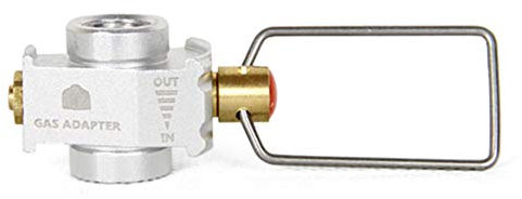 Lixada Gas Saver Plus, Conversion Adapter for Butane Gas, Lindal Valve Canister and Nozzle Bottle Type