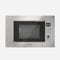 UNIVERSALBLUE Microondas 20 Litros Acero Inox Encastrable | Microondas de Encastre con Grill 900W | Integrable 9 Niveles Funcionamiento | Temporizador | Bloqueo Infantil | Control Digital