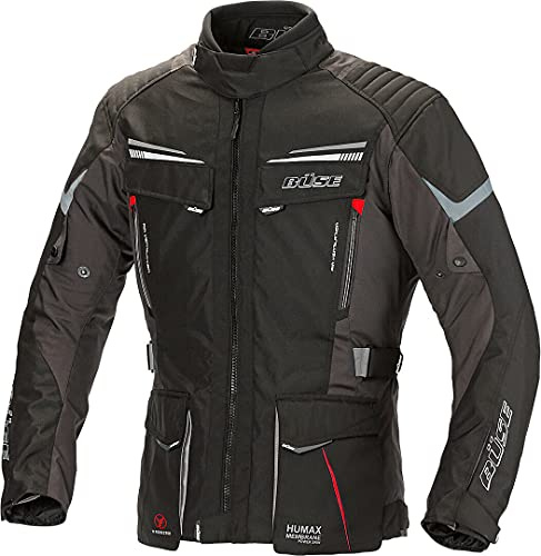 Büse Lago Pro Motorrad Textiljacke, schwarz, L