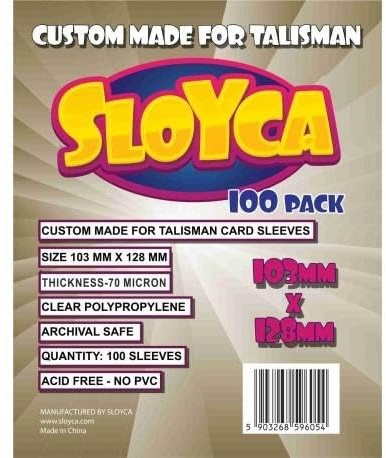 SLOYCA Shirts Talisman 103x128mm 100St