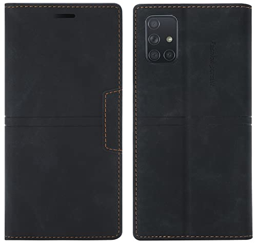 OKZone Kompatibel mit Samsung Galaxy A81/M60S/Note 10 Lite Hülle, Handyhülle Samsung A81/M60S/Note 10 Lite Wallet PU Leder Kartenfach Klappbar Schutzhülle Hülle Flip Case Cover Klapphülle (Schwarz)