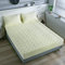 JIANINGHOME Mikrofaser Gesteppte Matratzenauflage Matratzenschoner Unterbett - atmungsaktiv, wärmeregulierend - Bettauflage Matratzenschutz Soft-Topper,200x220+35cm