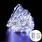 Volunx 2m 1Pcs Fairy Lights Copper USB Plug in, 2m 20 LED Cold White 8 Modes Copper Wire String Lights Remote Timer, Twinkle Firefly Lights for Bedroom Party Night Room Decorations