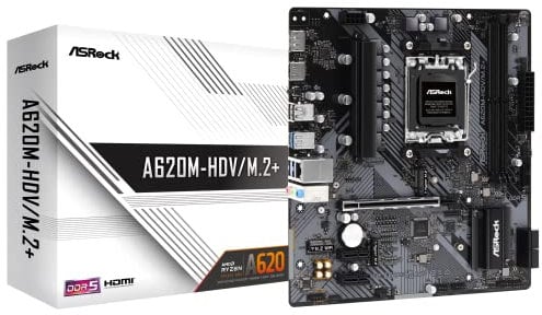 ASROCK A620M-HDV/M.2+ AMD A620 Emplacement AM5 micro ATX