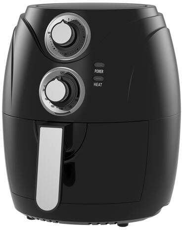 Muvip Freidora de Aire Caliente - 2.3L - 1300W - Temperatura Regulable - Temporizador - Olla Antiadherente