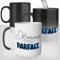 Mug Magique Monsieur Presque Parfait - Tasse Thermoréactive Idée Cadeau Original Homme Couple - Saint-Valentin