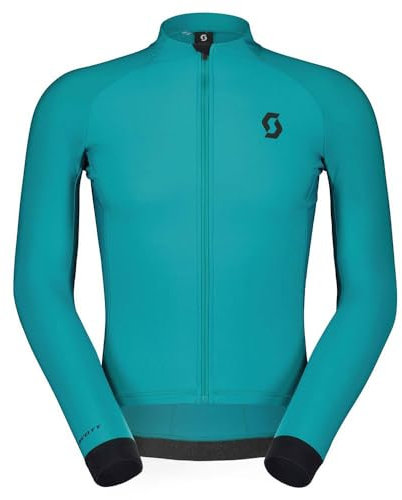 Scott RC Pro Warm Winter Fahrrad Trikot lang Winter grün 2024: Größe: XXL (58)