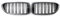 LFDTO Carbon Fiber Front Bumper Grill Fit for BMW 5 Series M5 G30 G31 520i 530i 540i ABS 2-lamellen Glanz Schwarz Front Niere Grille Matte (Size : Carbon Fiber)