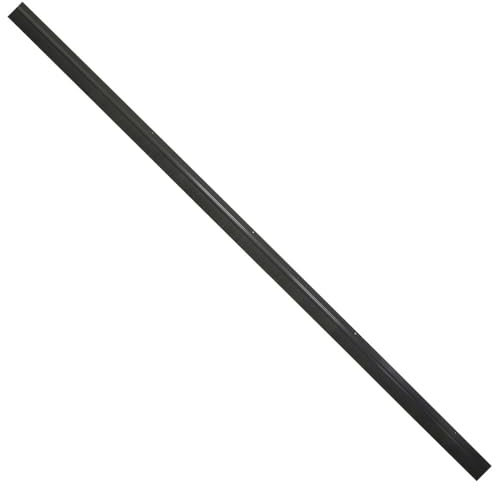 WOLFPACK LINEA PROFESIONAL 05190485 Aluminio Negro 2,5 m Puerta, Garaje, Burlete Cepillo Cochera, Multicolor