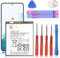 Galaxy S22 Battery,4500 mAh EB-BS901ABY Replacement Battery for S22 5G SM-S901 SM-S901U with Adhesive Tape Tool Repair Kit