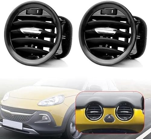 Rejilla ventilación Aire Rejilla Interior Coche 13417363 Para Opel Para Corsa D Para Adam Salida Aire Acondicionado Tablero Instrumentos Para Vauxhall 2201099 Rejilla Salida Ventilación Aire Acondicio