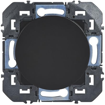 LEGRAND | Obturateur Noir Composable, Gamme Dooxie, Permet De Combler Un Emplacement Vide, Livré Avec Coque De Protection Chantier, Compatible Avec Appareillage Dooxie