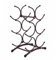 Botellero Vino Vinoteca Botellero Estantería de vino encimera almacenamiento de vino bastidores de vino, soporte de vino de metal for gabinete de cocina HOLD 6 botellas de vino Wine Rack Garrafeira de