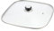 MUCKLILY Olla Cuadrada de Vidrio para Cocción Visible Reemplazo Práctico de Utensilios de Cocina Compatible con Cazuelas y Peroles con Mango Aislante para Mantener