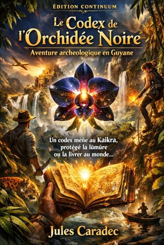 Le Codex de l’Orchidée Noire: Aventure archéologique en Guyane, un codex mène au Kaikra, une orchidée brillante, protéger la lumière ou la livrer au monde