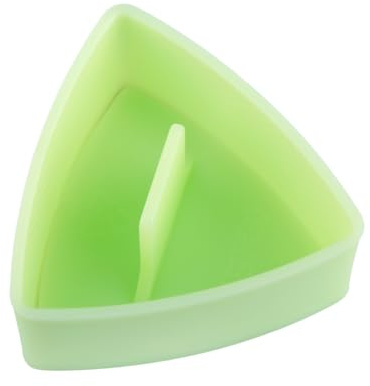 Lotsdonxia Triangle Sushi Mold, Light Green PP Rice Ball Maker, DIY Onigiri Bento Press Tool for Kids & Adults