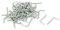 sourcing map 50pcs Crochet à Visser piton Plafond Mur Vis Crochet en L Gond à Visser Cheville Vis Auto Taraudeuse M3x25mm en métal